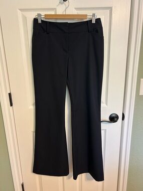 Ann Taylor Black Boot Cut Dress Pants - Curvy Fit